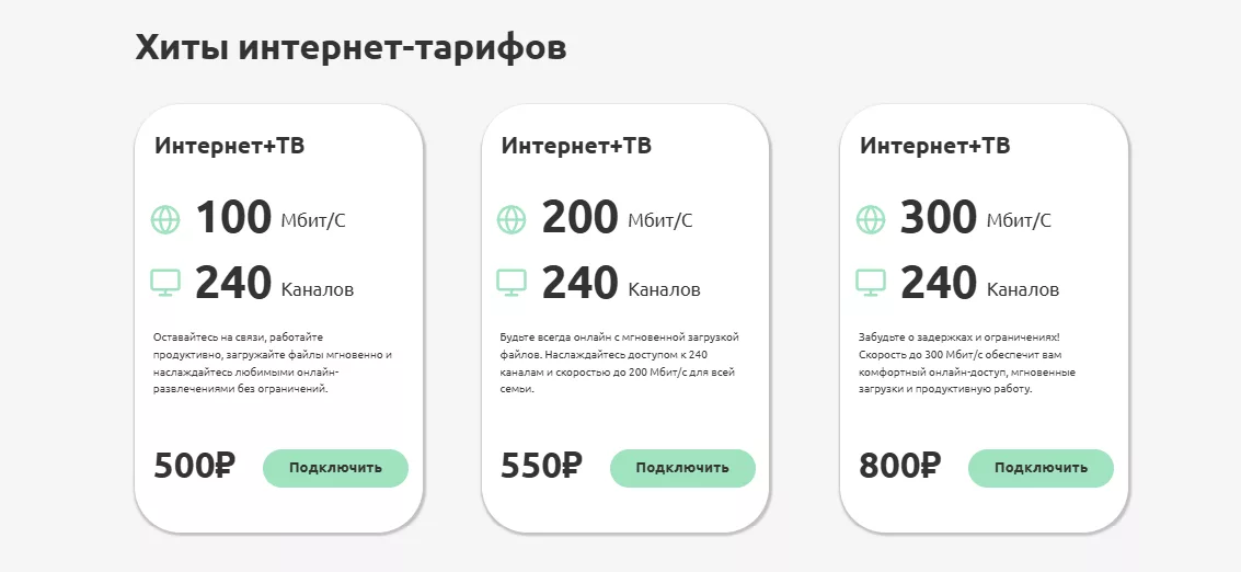 Тарифы